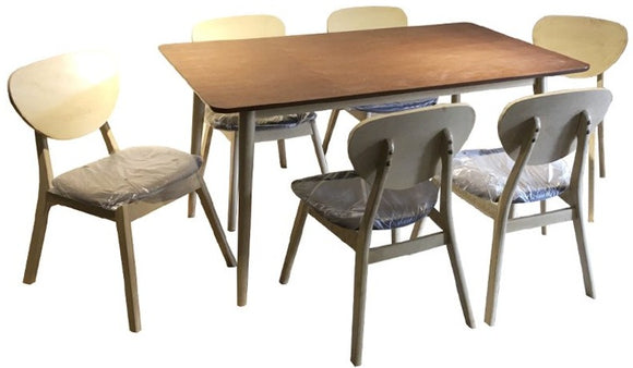 TOBY 6S DINING SET