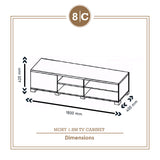 MORY 1.8M TV CABINET