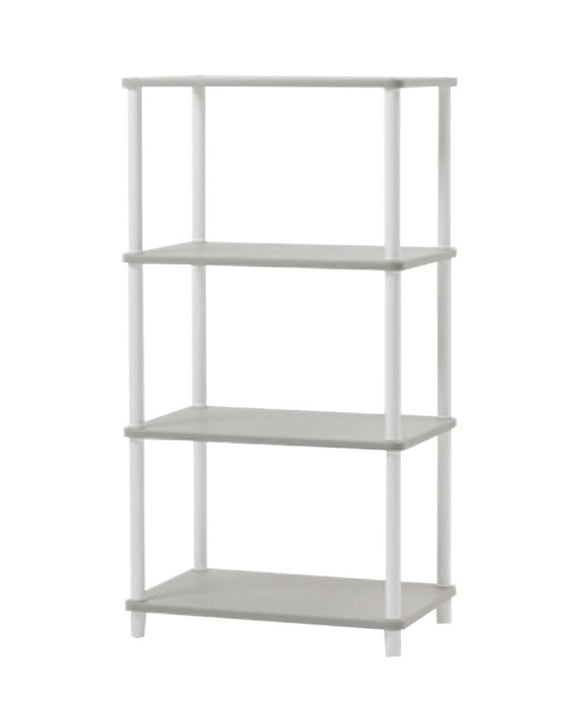 STACK 4-LAYER BOOKCASE (GRAY)
