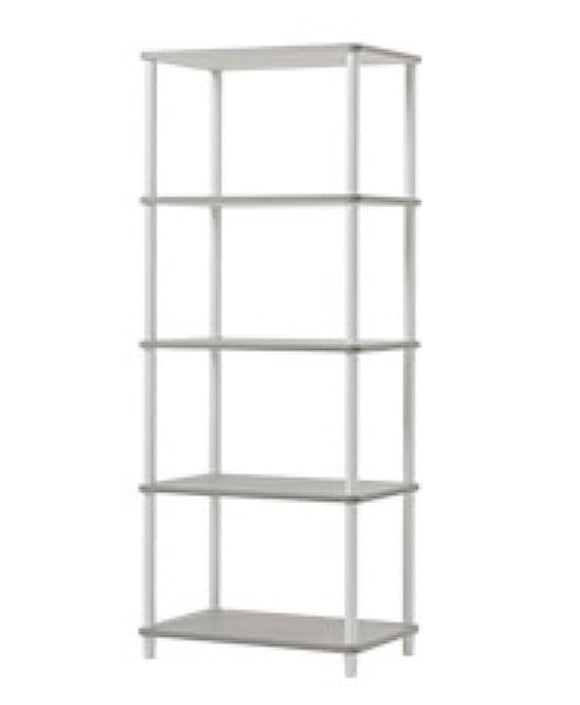 STACK 5-LAYER BOOKCASE (GRAY)