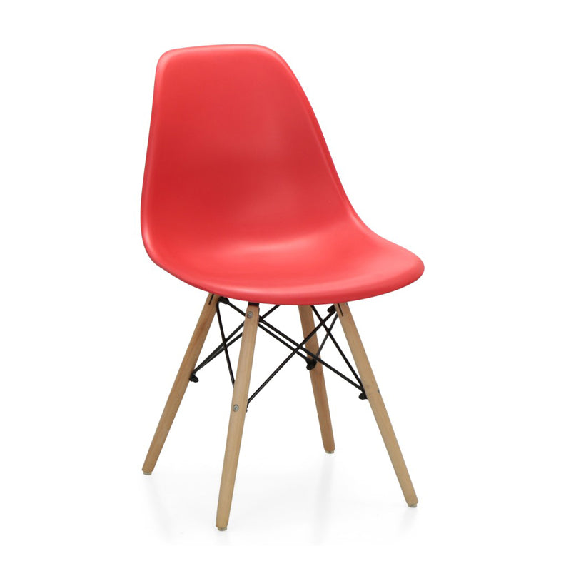 Red eames online chair