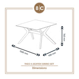 THEO 6S DINING SET