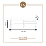 ILO TV RACK (GRAY)
