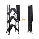 MACO 4-LAYER FOLDABLE BOOKCASE (BLACK)