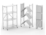 MACO 4-LAYER FOLDABLE BOOKCASE (WHITE)