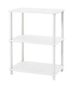 STACK 3-LAYER BOOKCASE (WHITE)