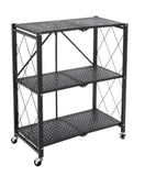 MACO 3-LAYER FOLDABLE BOOKCASE (BLACK)