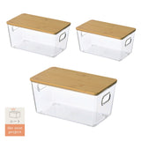 Sachi PET Box with Lid (Set of 3)